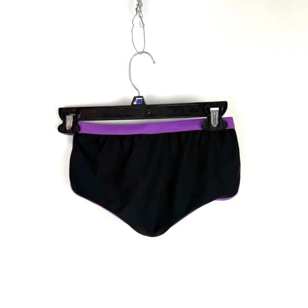 Speedo Girl’s Purple Two Piece Bikini Swimsuit Set Size 10